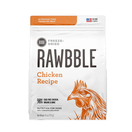 BIXBI Freeze Dried Rawbble Dog Chicken