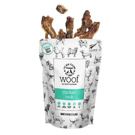 NZ Natural Pet Food Co. - Air Dried - Treats - Woof - Chicken Neck 50g
