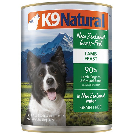 K9 Natural Dog Lamb 13oz Cans
