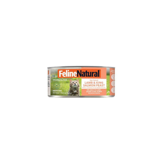 Feline Natural - Canned - Lamb & King Salmon Feast