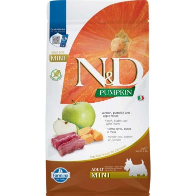 FARMINA ND Pumpkin Dog Venison and Apple Adult MINI 2kg