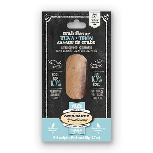Oven-Baked Tradition Cat Fillet Tuna & Crab 20 g