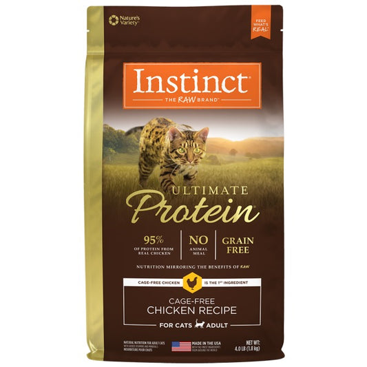 Instinct Cat Ultimate Protein GF Kibble Chicken 4 lb