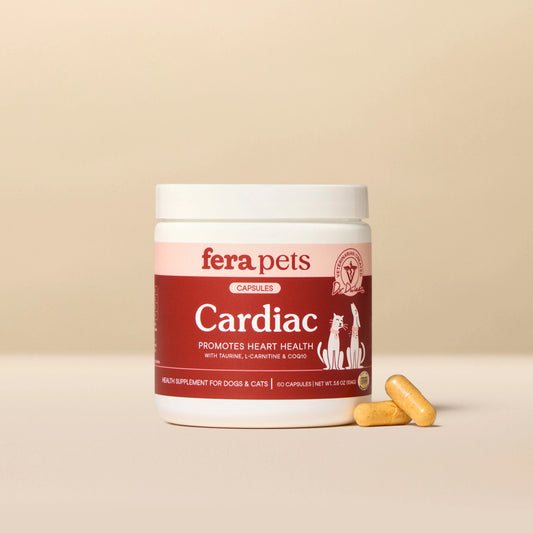 Fera Pets – Cardiac Support for Dogs & Cats – 120 Capsules