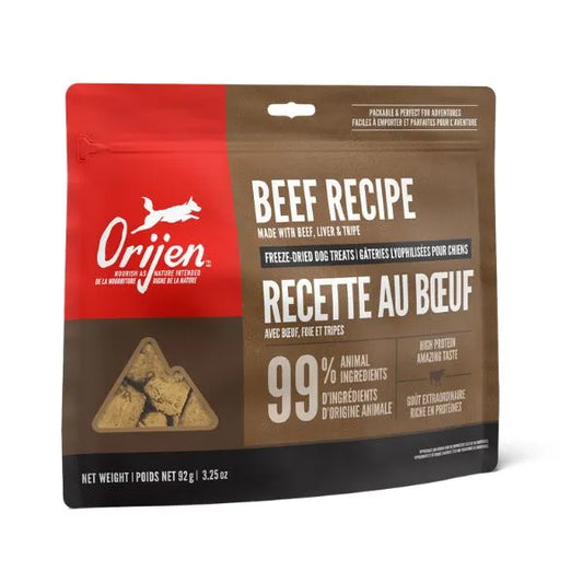 ORIJEN DOG TREAT BEEF RECIPE