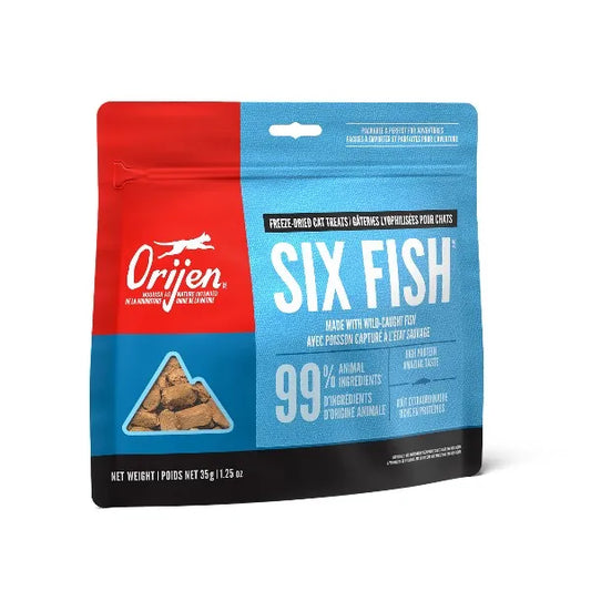 ORIJEN CAT TREAT SIX FISH